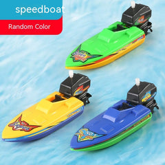 Baby Color Cognition Yacht Speedboat Sailing Motor Boat Summer Water Bath Toys - Otaj Gifts