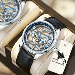 Double-sided Hollow Automatic Mechanical Watch - Otaj Gifts