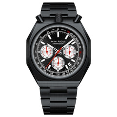 Men's Steel Belt Retro Multifunction Quartz Watch - Otaj Gifts