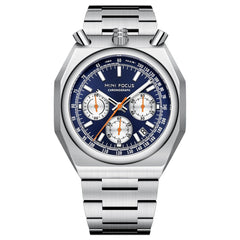 Men's Steel Belt Retro Multifunction Quartz Watch - Otaj Gifts