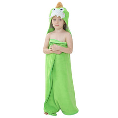 Polyester Bath Towel With Hood For Children - Otaj Gifts