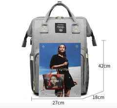 LEQUEEN Multifunctional Large Capacity Mummy Bag - Otaj Gifts