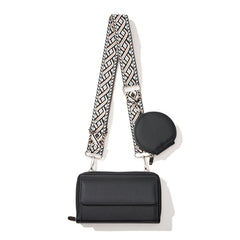 One-shoulder Crossbody Mobile Phone Bag Multi-functional Wide Shoulder Strap Bag - Otaj Gifts