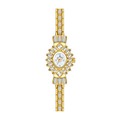Women's Diamond Middle-ancient Magic Mirror Watch - Otaj Gifts