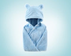 Cotton baby care hooded bath towel - Otaj Gifts