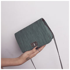 Chain small square bag shoulder bag - Otaj Gifts