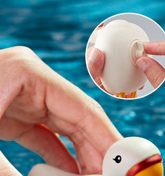 Baby Bath Toys Cute Cartoon Goose Dolphin Swimming Wind-up Clockwork Infant Children Water Toys Gifts Kids Showering Toys - Otaj Gifts