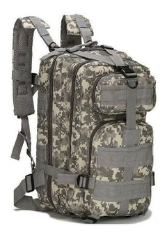 Tactical Military Assalt Backpack 30l 3d Camouflage Grey - Otaj Gifts