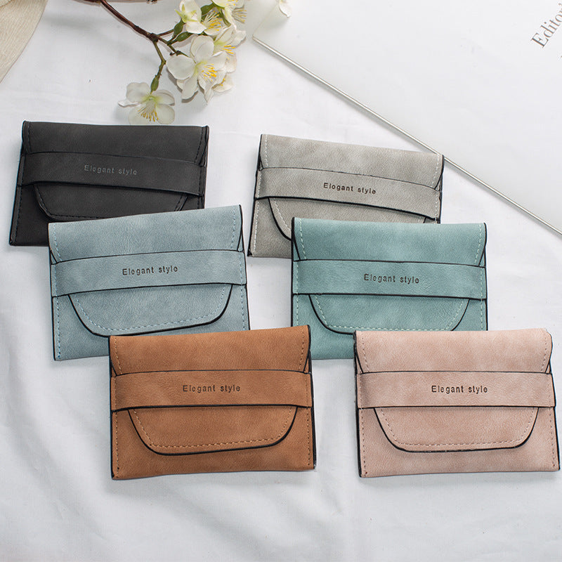 Small Textured Anti Demagnetization Anti-theft Card Bag - Otaj Gifts