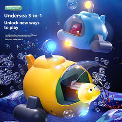 Water Toys Luminous Catapult Submarine Bath Toys - Otaj Gifts