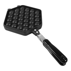 1x Aluminum Alloy NOn Stick DIY Eggettes Pan Egg Bubble Cake Baking Mold Plate Using for Home - Otaj Gifts