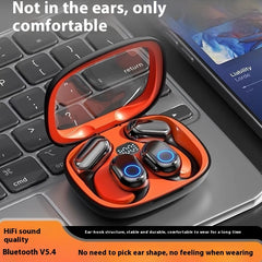 Super Long Battery Life And Comfortable Gaming OWS Open Wireless Bluetooth Headset - Otaj Gifts