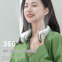 USB Charging For Your Outdoor Sports Neck Hanging Fan - Otaj Gifts