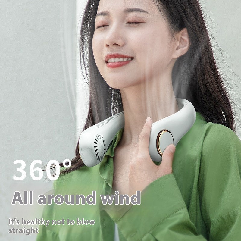 USB Charging For Your Outdoor Sports Neck Hanging Fan - Otaj Gifts