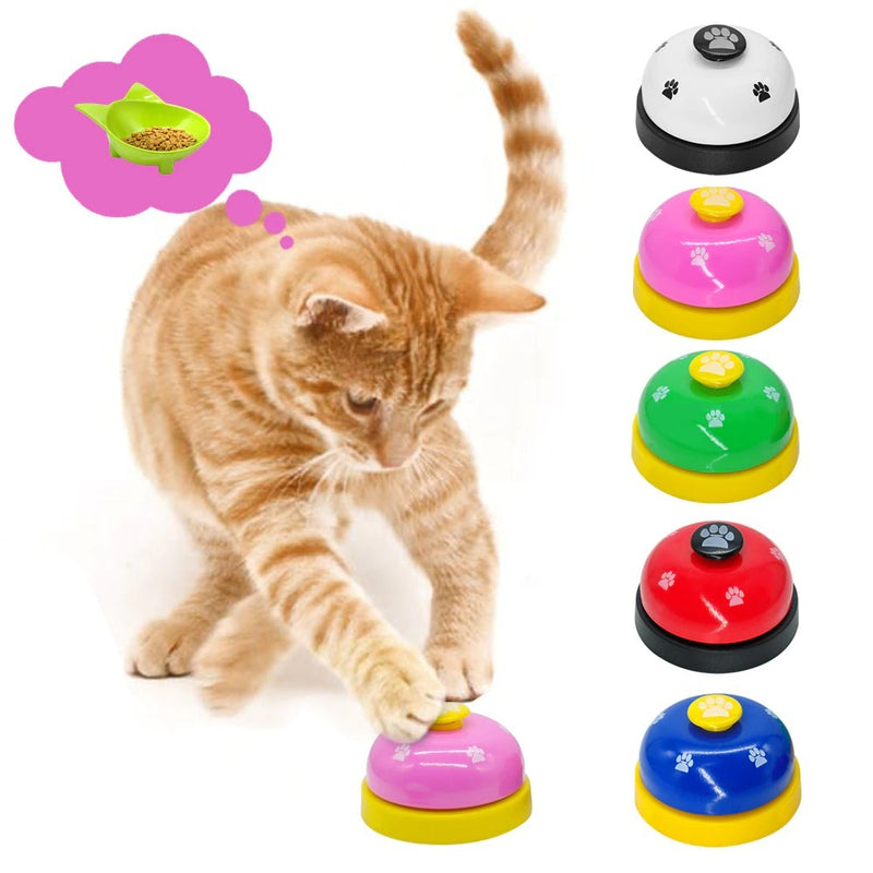 Dog Training Bell, Dog Puppy Pet Potty Training Bells, Dog Cat Door Bell Tell Bell With Non-Skid Rubber Base - Otaj Gifts