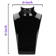 Acrylic Display Stand Necklace Pendant Bust Mannequin Earring Jewelry Chain Show - Otaj Gifts