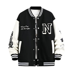 Men's Spring And Autumn Loose-fitting Jacket Top - Otaj Gifts