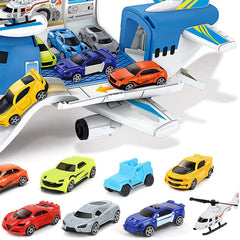 Aircraft Vehicle Toys Fun Educational Simulation Transport Cargo Airplane Car Toy Play Set for 3 to 6 Years Old - Otaj Gifts
