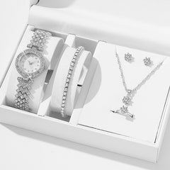 Diamond Women Watches Luxury Fashion Rhinestone Quartz Bracelet Wrist Watch For Women - Otaj Gifts