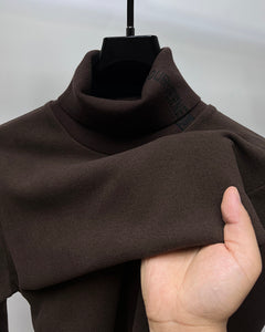 Double-sided Dralon High Lapel Underwear Blouse Autumn And Winter - Otaj Gifts