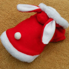 Pet Cat Clothes Mascotas Costume Clothes For Pet Hoodies Cute Rabbit Cat Clothing Puppy Fleece Warm Pet Cat Jacket - Otaj Gifts
