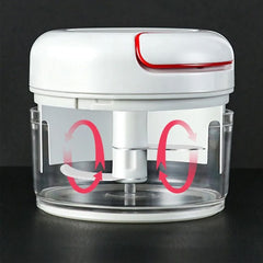 Mini Multiprocessor Manual Crusher 2 Laminas Inox Garlic - Otaj Gifts