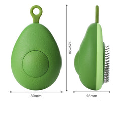 Creative Cat Grooming Comb Portable Massage Brush One-Button Remove Floating Hair Scraper Cats Dogs Pet Self Cleaning Tool Accessories - Otaj Gifts