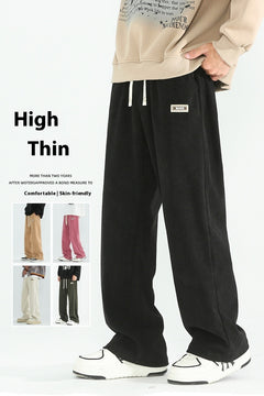Men's Autumn And Winter Straight Pants Casual All-matching - Otaj Gifts