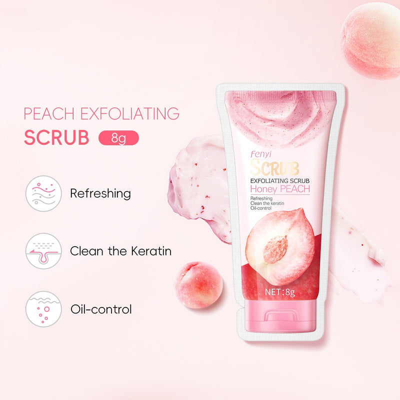 Peach Light Sense Body Scrub Cream - Otaj Gifts