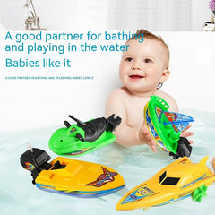 Baby Color Cognition Yacht Speedboat Sailing Motor Boat Summer Water Bath Toys - Otaj Gifts