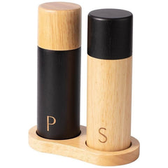 Retro Creative Oak Pepper Grinder Kitchen Household Wooden Seasoning Bottle - Otaj Gifts