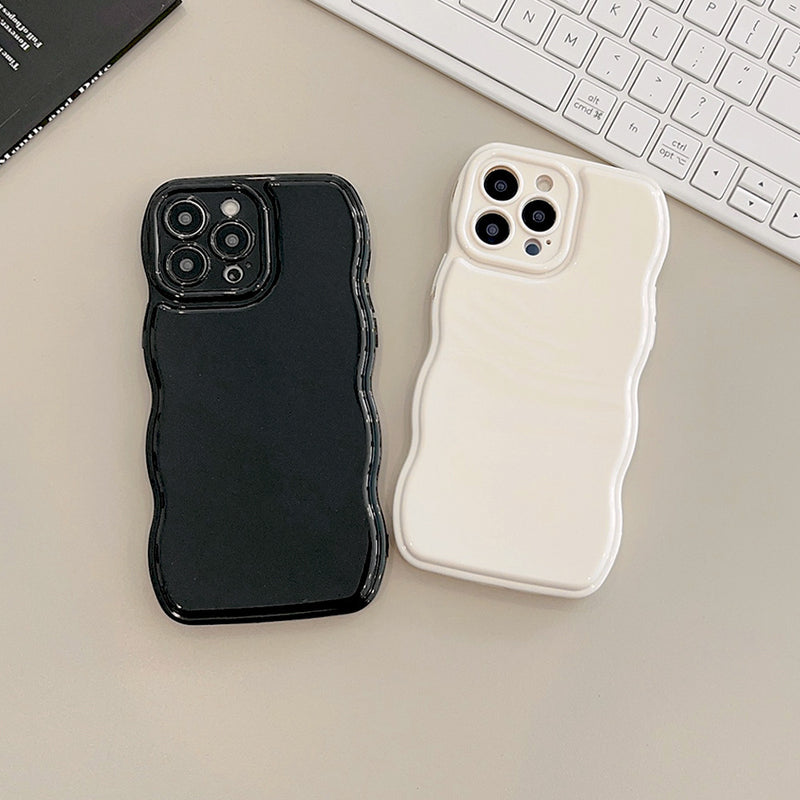 Solid Color Air Cushion Silicone Simple Phone Case - Otaj Gifts