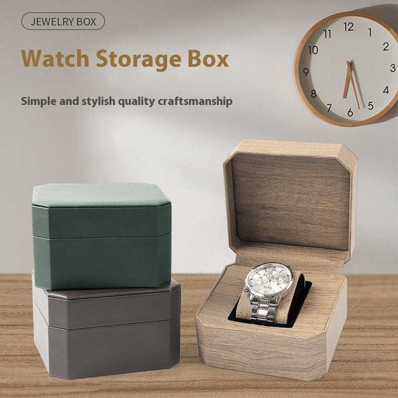 Pu Leather Men's Watch Storage Box - Otaj Gifts