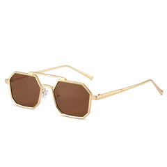 Top Bar Geometric Frame Fashion Glasses - Otaj Gifts
