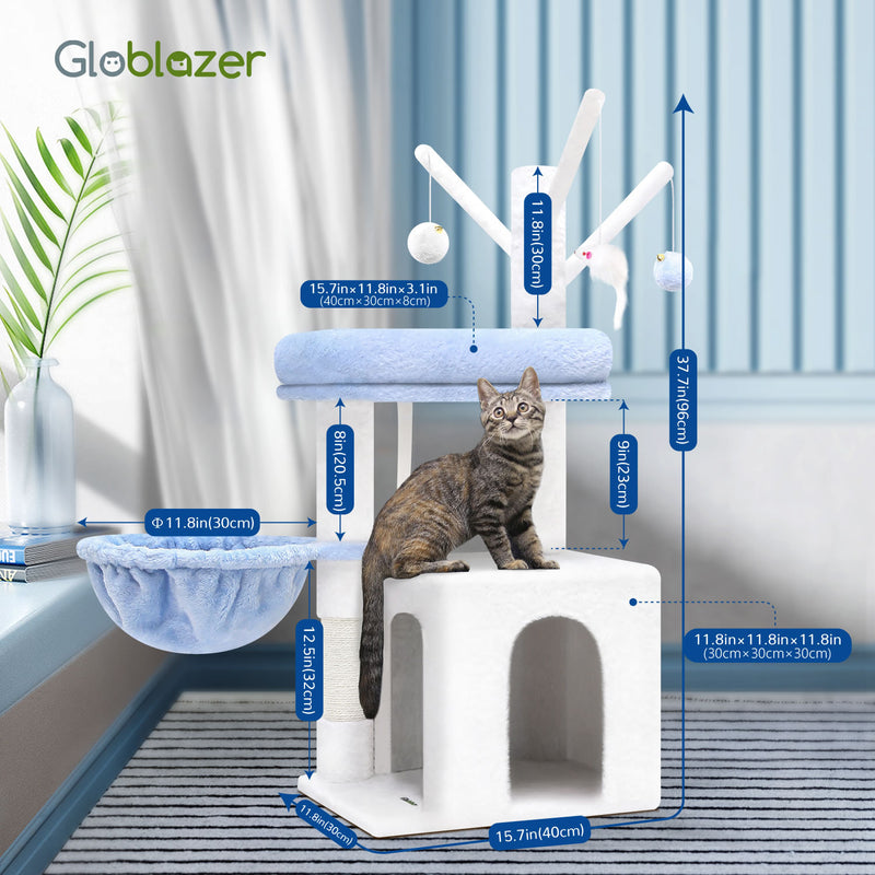 39 Inch Cat Climbing Frame - Otaj Gifts