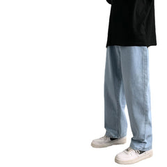Spring And Summer Jeans Men's Loose Straight - Otaj Gifts