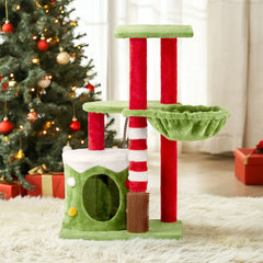 Cat House - Cat Hammock 2 Floor Platform - Cat Climbing Frame - Otaj Gifts