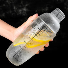 Thickened Manual Hand Shaking Cocktail Shaker with Clear Scale Bar Bartender Tool - Otaj Gifts