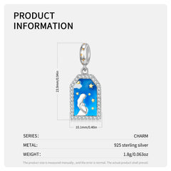 Mothers Pregnant With Life Pendant Mother's Day Beads S925 Sterling Silver DIy Enamel Colored Beads Accessories - Otaj Gifts