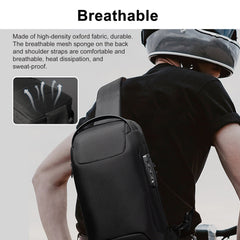 Men's Waterproof Oxford Multifunction Crossbody Bags Anti-theft Shoulder Bags Messenger Sling Chest Bag Pack For Male Sling Shoulder Crossbody Waterproof Anti-theft Chest Bag Backpack Pack USB - Otaj Gifts