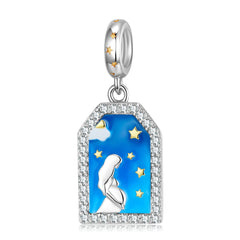 Mothers Pregnant With Life Pendant Mother's Day Beads S925 Sterling Silver DIy Enamel Colored Beads Accessories - Otaj Gifts