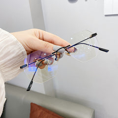 Rimless anti-blue glasses frame - Otaj Gifts