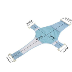 Cotton baby bath net cross non-slip light bath net newborn bath bed bath universal bath net - Otaj Gifts