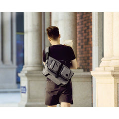 Diaper Shoulder Bag Large Messenger Diaper Bag For Fathers With 17 Pockets - Otaj Gifts