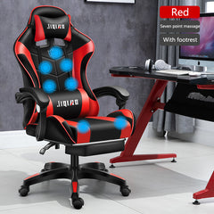 Men's Computer Home Comfort Ergonomic Dormitory Gaming Seat Swivel Chair - Otaj Gifts