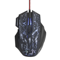 7 Buttons USB Wired Optical Game Gaming Mouse Light Computer Mouses For PC games - Otaj Gifts