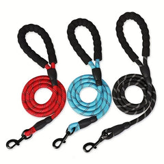 Dogs Leash Running Elasticity Hand Freely Pet Products Dogs Harness Collar Jogging Lead And Adjustable Waist Rope Puppy Leash Lead Training Padded Handle Reflective - Otaj Gifts