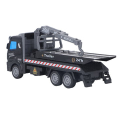 Pull Back Push Car Toy Multipurpose Improve Observation Ability Small Light Transportation Vehicle Model for Gifts Toys Flat Head - Otaj Gifts