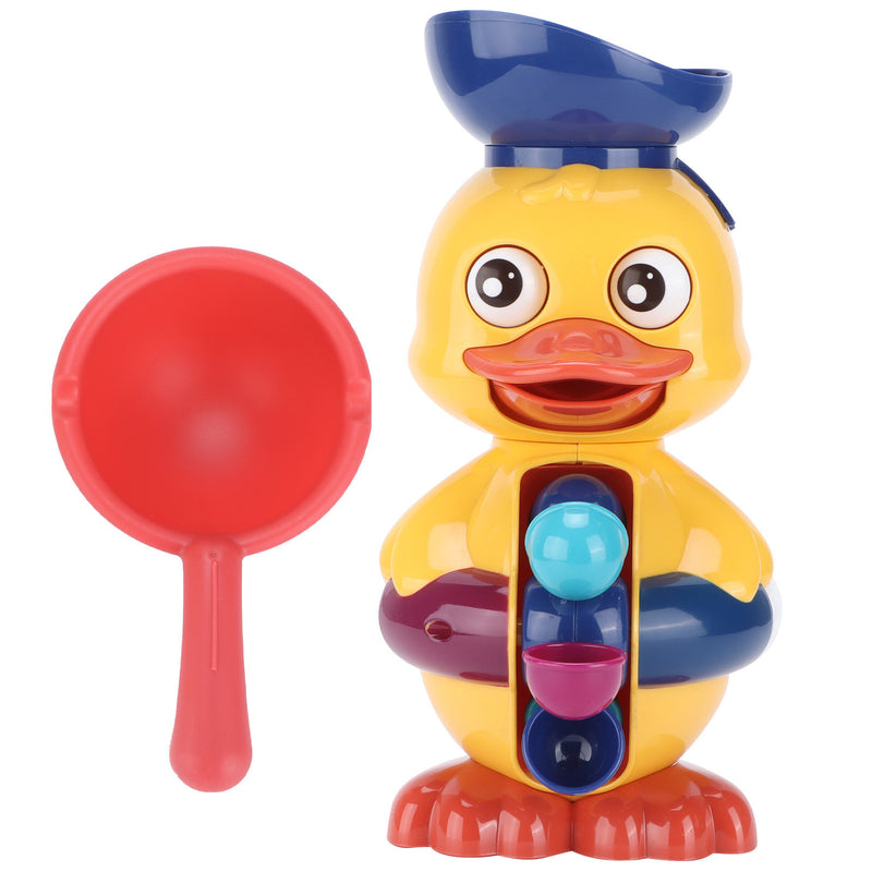 Bathtub Toys for Toddlers Duck Bathtub Toys with A Rotatable Waterwheel/Eyes - Otaj Gifts