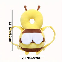 Head Back Protector Baby Protect Pillow Learn Walk Headgear Prevent Injured Safety Pad Prevention Fall Cartoon Bee Kids Pillows - Otaj Gifts